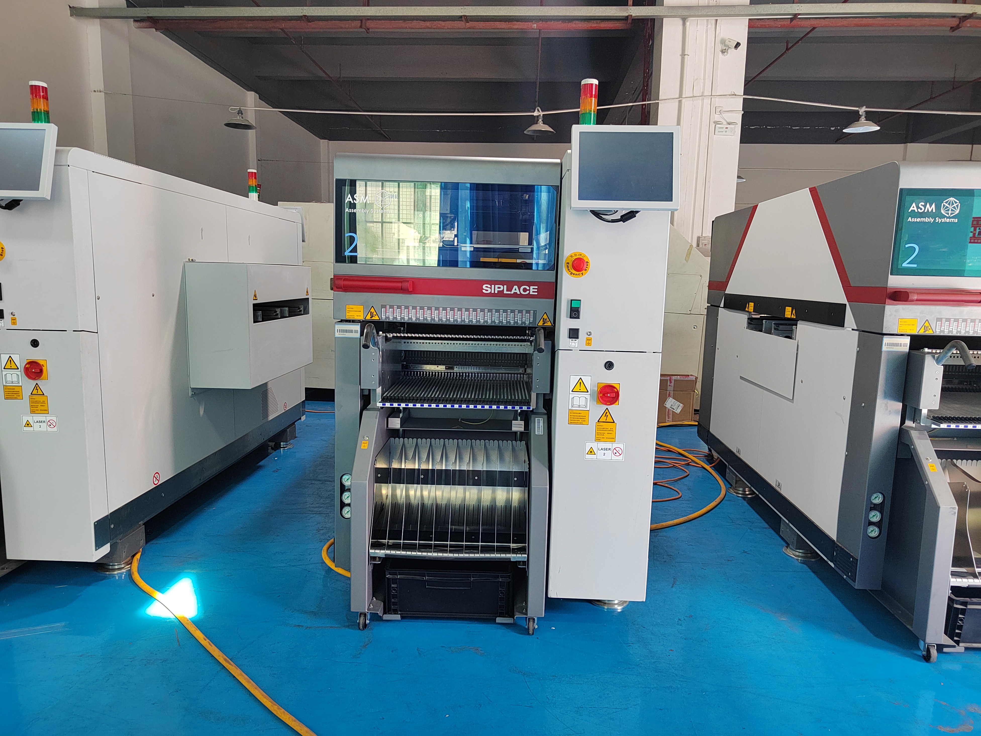 ASM/Siemens SIPLACE placement machine model introduction