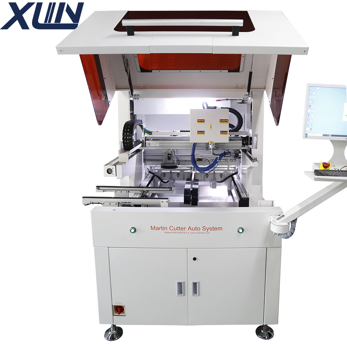 Reliable Supplier High-Precision Small Pick And Place Machine - High Resolution SMD Cutter Auto Machine for PCB Prototype and SMT Assembly – Xinling detail pictures