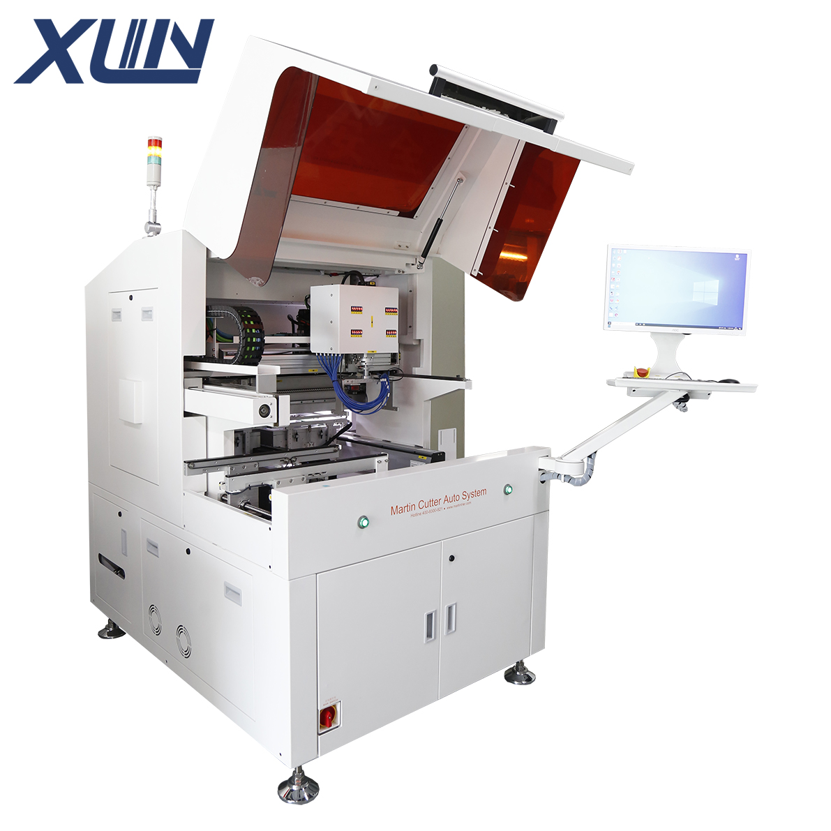 Reliable Supplier High-Precision Small Pick And Place Machine - High Resolution SMD Cutter Auto Machine for PCB Prototype and SMT Assembly – Xinling detail pictures