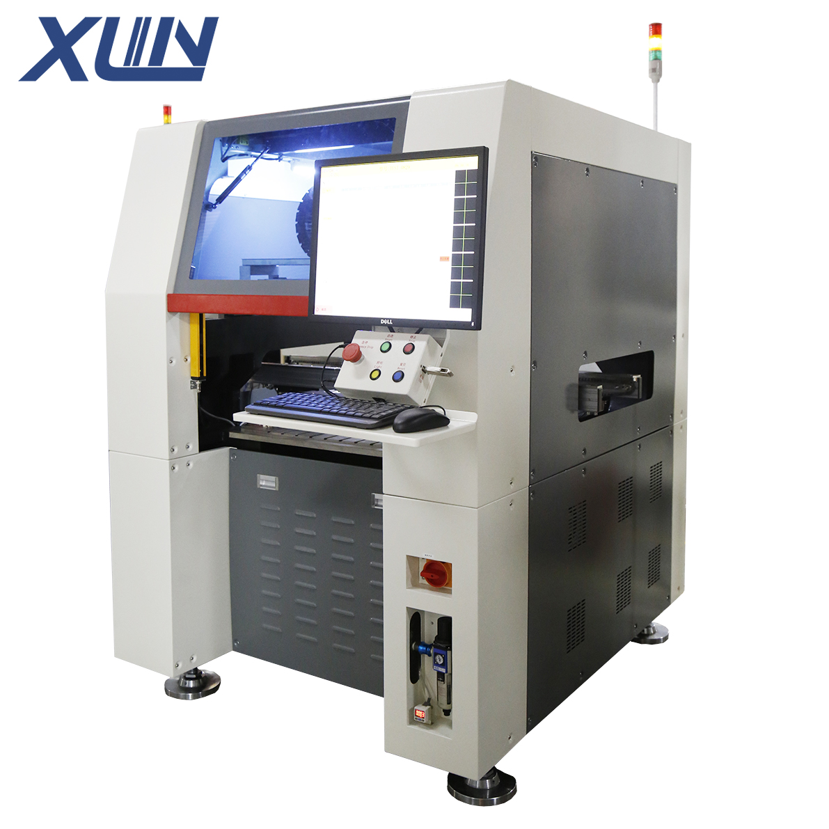 2022 Latest Design Smt Electronics Pick And Place Machine – Odd Form 4 Placement Head Plug-in Machine with 50mm Component Width for SMT Assembly – Xinling detail pictures