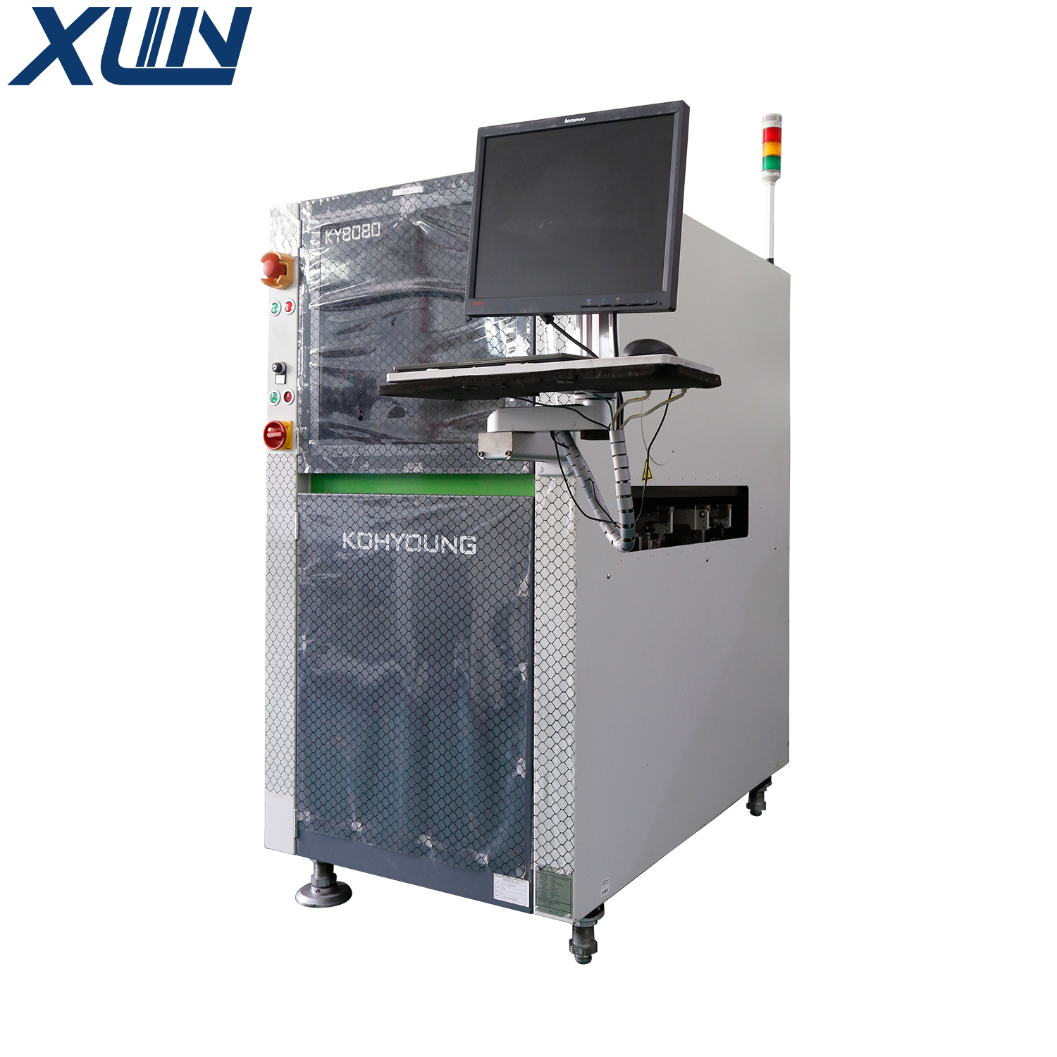 Smt 3d Spi Used Automatic SMT Solder Paste Inspection Machine 3D SPI – Xinling detail pictures